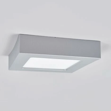 Arcchio Plafoniera LED Marlo Argento 3.000K Angolare 18 Cm 6 Arcchio Plafoniera LED Marlo Argento 3.000K Angolare 18 Cm - immagine 4