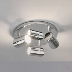 Lindby Base Con Faretti Dejan Cromo A 3 Luci 9 Lindby Base Con Faretti Dejan Cromo A 3 Luci -Negozio al dettaglio Paulmann 5612802 3