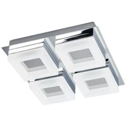 Lindby Marija - Lampada LED Da Soffitto Per Bagno 4 Luci