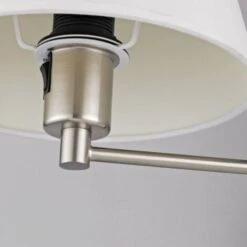 Lindby Pola - Lampada Da Parete Estraibile Color Nichel -Negozio al dettaglio Paulmann 5613066 5