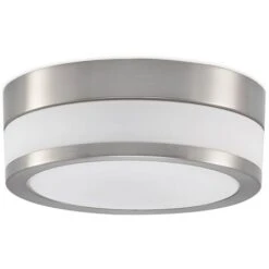 Lindby Flavi Plafoniera Da Bagno, Ø 23 Cm, Nichel 11 Lindby Flavi Plafoniera Da Bagno, Ø 23 Cm, Nichel -Negozio al dettaglio Paulmann 5613299 5