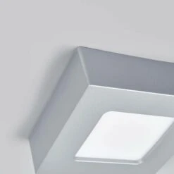 Arcchio Plafoniera LED Marlo Argento 3.000K Angolare 12 Cm -Negozio al dettaglio Paulmann 5614137 3