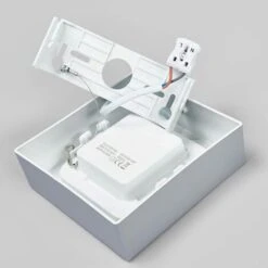 Arcchio Plafoniera LED Marlo Argento 3.000K Angolare 12 Cm -Negozio al dettaglio Paulmann 5614137 5