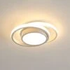 Plafoniera LED, Plafoniera Soffitto Rotondo, Bianco Caldo 3500K 32W 2500lm, Lampada Da Soffitto LED Moderna Per Corridoio Cucina Bagno Camera Da Letto Soggiorno, Dia 28cm