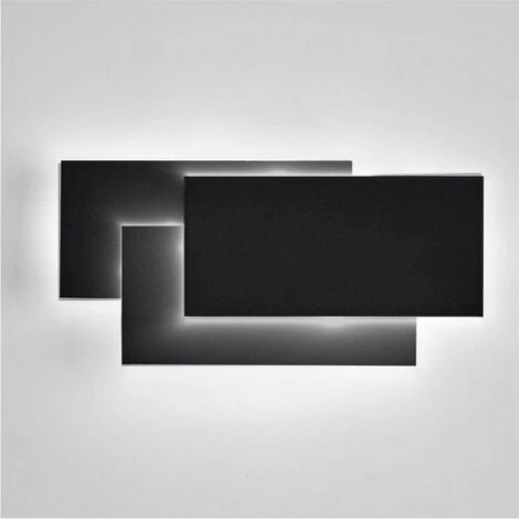 Applique Da Parete Interni LED, 24W Moderna Applique Da Parete IP44 Illuminazione Decorazione Per Soggiorno Camera Da Letto Sala Da Pranzo (Bianco Freddo/Nero) 3 Applique Da Parete Interni LED, 24W Moderna Applique Da Parete IP44 Illuminazione Decorazione Per Soggiorno Camera Da Letto Sala Da Pranzo (Bianco Freddo/Nero)