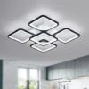 Plafoniera Moderna A LED, Lampada Da Soffitto Design Quadrato Nero 75W, Lampadari Da Soggiorno A Luce Bianca Itedda 6500K Illuminazione A Soffitto Per Interni Per Camera Da Letto, Studio, Cucina 1 Plafoniera Moderna A LED, Lampada Da Soffitto Design Quadrato Nero 75W, Lampadari Da Soggiorno A Luce Bianca Itedda 6500K Illuminazione A Soffitto Per Interni Per Camera Da Letto, Studio, Cucina -Negozio al dettaglio Paulmann 56521427 1