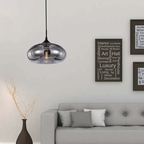 Lampadario A Sospensione Lampadario Industriale Vintage E27 Lampadari Lampada A Soffitto Colorata (specchio Grigio) 4 Lampadario A Sospensione Lampadario Industriale Vintage E27 Lampadari Lampada A Soffitto Colorata (specchio Grigio) - immagine 2