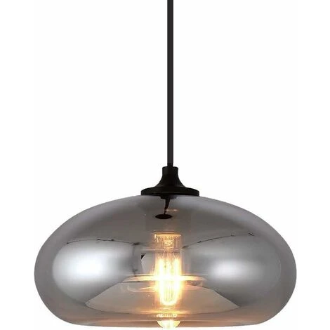 Lampadario A Sospensione Lampadario Industriale Vintage E27 Lampadari Lampada A Soffitto Colorata (specchio Grigio) 6 Lampadario A Sospensione Lampadario Industriale Vintage E27 Lampadari Lampada A Soffitto Colorata (specchio Grigio) - immagine 4