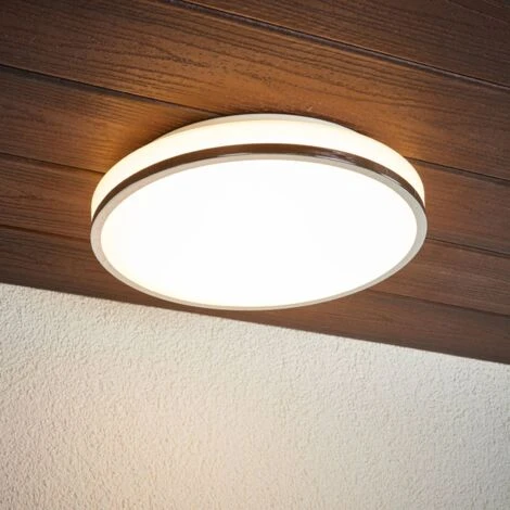 Lindby Lyss - Lampada LED Da Soffitto Per Bagno Cromata 6 Lindby Lyss - Lampada LED Da Soffitto Per Bagno Cromata - immagine 4