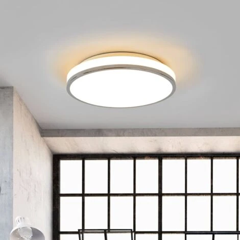Lindby Lyss - Lampada LED Da Soffitto Per Bagno Cromata 7 Lindby Lyss - Lampada LED Da Soffitto Per Bagno Cromata - immagine 5