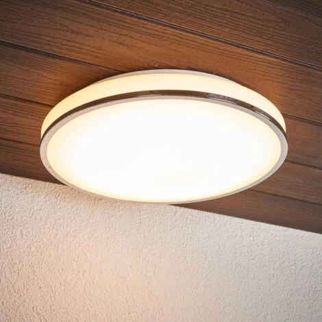 Lindby Lampada Per Bagno Lyss Con LED A Forte Intensità 6 Lindby Lampada Per Bagno Lyss Con LED A Forte Intensità - immagine 4
