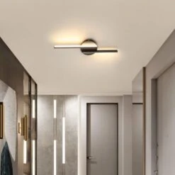 Lampada Da Parete Per Interni, Moderna Lampada Da Parete A LED 16W 3000K Plafoniera In Acrilico Bianco Caldo Per Soggiorno, Corridoio, Bagno, Scala Notturna [Classe Di Efficienza Energetica E] -Negozio al dettaglio Paulmann 57273633 4
