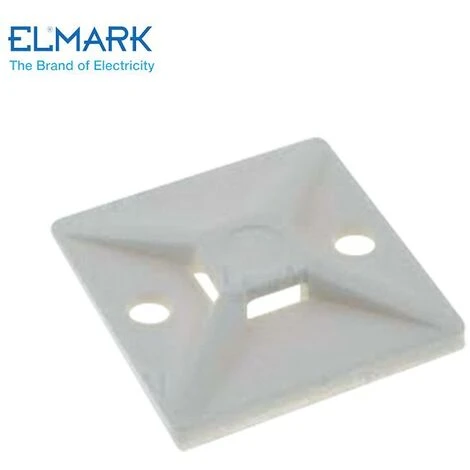 SUPPORTI FASCETTE MT-30 100PCS ADESIVO BIANCO 3 SUPPORTI FASCETTE MT-30 100PCS ADESIVO BIANCO