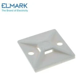 SUPPORTI FASCETTE MT-25 100PCS ADESIVO-BIANCO