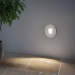 Segnapasso Da Esterno LED 2W Circolare Alluminio Bianco Grasset Bianco Naturale 4000K 50 Mm -Negozio al dettaglio Paulmann 58115131 3
