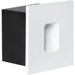 Segnapasso Da Esterno LED 2W Da Incasso A Parete Quadrato Bianco Grasset Bianco Caldo 2700K 50 Mm -Negozio al dettaglio Paulmann 58115147 4