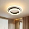 Plafoniera LED Rotonda, Lampadario Design Moderno 20W, Plafoniere In Metallo Acrilico 3000K Adatto Per Bagno, Camera Da Letto, Cucina, Soggiorno, Sala Da Pranzo, Ufficio (Bianco E Nero) 1 Plafoniera LED Rotonda, Lampadario Design Moderno 20W, Plafoniere In Metallo Acrilico 3000K Adatto Per Bagno, Camera Da Letto, Cucina, Soggiorno, Sala Da Pranzo, Ufficio (Bianco E Nero) -Negozio al dettaglio Paulmann 58176935 1