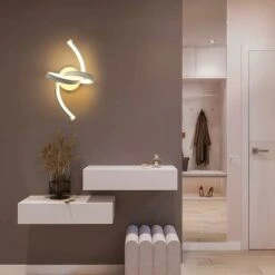 Lampada Da Parete Moderna A LED, 16W, 220V Lampada Da Parete Per Interni Con Personalità Semplice, Applique Da Parete Con Illuminazione Bianca Calda 3500K Per Camera Da Letto, Soggiorno, Corridoio (se 8 Lampada Da Parete Moderna A LED, 16W, 220V Lampada Da Parete Per Interni Con Personalità Semplice, Applique Da Parete Con Illuminazione Bianca Calda 3500K Per Camera Da Letto, Soggiorno, Corridoio (se -Negozio al dettaglio Paulmann 58176945 2