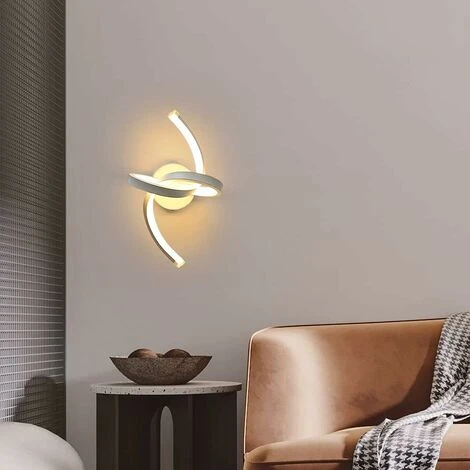 Lampada Da Parete Moderna A LED, 16W, 220V Lampada Da Parete Per Interni Con Personalità Semplice, Applique Da Parete Con Illuminazione Bianca Calda 3500K Per Camera Da Letto, Soggiorno, Corridoio (se 6 Lampada Da Parete Moderna A LED, 16W, 220V Lampada Da Parete Per Interni Con Personalità Semplice, Applique Da Parete Con Illuminazione Bianca Calda 3500K Per Camera Da Letto, Soggiorno, Corridoio (se - immagine 4