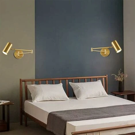 Lampada Da Parete Industriale Lampada Da Lettura Da Studio Da Comodino Per Camera Da Letto Con Braccio A Bilanciere A Doppia Sezione Di Personalità Semplice Applique Da Parete Regolabile E27 6 Lampada Da Parete Industriale Lampada Da Lettura Da Studio Da Comodino Per Camera Da Letto Con Braccio A Bilanciere A Doppia Sezione Di Personalità Semplice Applique Da Parete Regolabile E27 - immagine 4