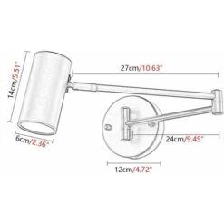 Lampada Da Parete Industriale Lampada Da Lettura Da Studio Da Comodino Per Camera Da Letto Con Braccio A Bilanciere A Doppia Sezione Di Personalità Semplice Applique Da Parete Regolabile E27 11 Lampada Da Parete Industriale Lampada Da Lettura Da Studio Da Comodino Per Camera Da Letto Con Braccio A Bilanciere A Doppia Sezione Di Personalità Semplice Applique Da Parete Regolabile E27 -Negozio al dettaglio Paulmann 58177032 5