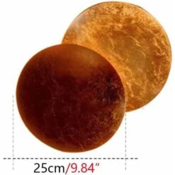 Creative Moon Applique Da Parete Per Interni Eclipse Corridoio Riparo Da Parete Corridoio Corridoio Comodino Riparo Da Parete Soggiorno Rotondo Oro Rame Applique Da Parete A LED -Negozio al dettaglio Paulmann 58177042 5