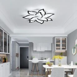 Plafoniera LED Dimmerabile, Plafoniera Moderna Da Incasso A 10 Petali, Plafoniera Moderna A Forma Di Fiore In Acrilico Lampadario Illuminazione Per Camera Da Letto Soggiorno Sala Da Pranzo (70W, Bordo 10 Plafoniera LED Dimmerabile, Plafoniera Moderna Da Incasso A 10 Petali, Plafoniera Moderna A Forma Di Fiore In Acrilico Lampadario Illuminazione Per Camera Da Letto Soggiorno Sala Da Pranzo (70W, Bordo -Negozio al dettaglio Paulmann 58177077 4