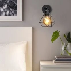 Lampada Da Parete Vintage,180° Girevole E27 Retro Industriale Interni Illuminazione Applique Da Parete Per Soggiorno Camera Da Letto - 1 Pcs -Negozio al dettaglio Paulmann 58528550 3