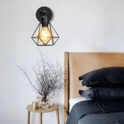 Lampada Da Parete Vintage,180° Girevole E27 Retro Industriale Interni Illuminazione Applique Da Parete Per Soggiorno Camera Da Letto - 1 Pcs -Negozio al dettaglio Paulmann 58528550 4