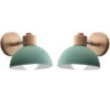2 PCS Lampada Da Parete Interni E27 Applique Da Parete Industriale Retrò Applique Ferro Battuto Camera Da Letto Soggiorno Cucina Verde 2 2 PCS Lampada Da Parete Interni E27 Applique Da Parete Industriale Retrò Applique Ferro Battuto Camera Da Letto Soggiorno Cucina Verde -Negozio al dettaglio Paulmann 58528596 1