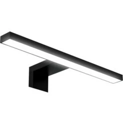 Negozio al dettaglio Paulmann 12 Air - Lampada Led Per Specchio Bagno (abs Cromato O Nero), Colore Nero