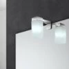 Lampada Applique LED Per Specchio Bagno Acciaio Cromo E Vetro -Negozio al dettaglio Paulmann 59591333 1