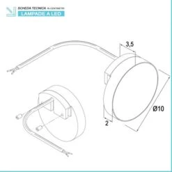 Applique Bagno LED Per Specchio Tondo 10 Cm Cromo Luce Naturale -Negozio al dettaglio Paulmann 59591334 3