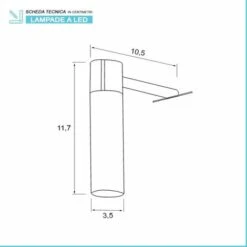 Applique Bagno LED Per Specchio Luce Naturale In Acciaio E Vetro -Negozio al dettaglio Paulmann 59591352 3