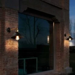 Applique Industriale Retrò, Lampada Da Parete Con Paralume In Metallo Nero Ombrello, Diametro 22cm (lampadina Non Inclusa) -Negozio al dettaglio Paulmann 59617885 5