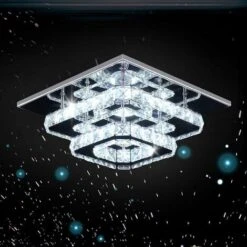 Plafoniera Cristallo A LED, 36W Lampadario Cristallo Moderna, Integrati Lampada Da Soffitto Per Soggiorno Camera Da Letto 6000K 30CM (Luce Bianca Fredda) 11 Plafoniera Cristallo A LED, 36W Lampadario Cristallo Moderna, Integrati Lampada Da Soffitto Per Soggiorno Camera Da Letto 6000K 30CM (Luce Bianca Fredda) -Negozio al dettaglio Paulmann 59618088 5