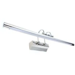 Trade Shop - Applique Da Bagno Led In Alluminio Opaco Da 12w Luce Freddo O Caldo -bianco Naturale -