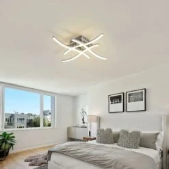 Plafoniera LED, Lampada Lampadario Plafoniera Dal Design Moderno, 4000k Bianco Caldo, 24W 2.000Lm, Lampada Da Soffitto Per Soggiorno Camera Da Letto Sala Da Pranzo(Bianco Caldo) -Negozio al dettaglio Paulmann 61115063 3