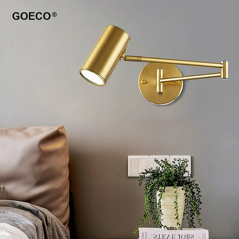 Applique Da Parete A LED, Lampada Da Parete Moderna A LED, Illuminazioni Per Pareti Dorata Regolabile, Illuminazione Da Comodino Studio Soggiorno Camera Da Letto 3 Applique Da Parete A LED, Lampada Da Parete Moderna A LED, Illuminazioni Per Pareti Dorata Regolabile, Illuminazione Da Comodino Studio Soggiorno Camera Da Letto