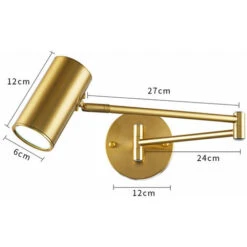 Applique Da Parete A LED, Lampada Da Parete Moderna A LED, Illuminazioni Per Pareti Dorata Regolabile, Illuminazione Da Comodino Studio Soggiorno Camera Da Letto 11 Applique Da Parete A LED, Lampada Da Parete Moderna A LED, Illuminazioni Per Pareti Dorata Regolabile, Illuminazione Da Comodino Studio Soggiorno Camera Da Letto -Negozio al dettaglio Paulmann 61124273 5