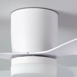 Ventilatore LED Da Soffitto Per Esterni Weimar Blanco 132cm Motore DC -Negozio al dettaglio Paulmann 62044633 5