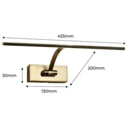 Applique LED A Parete 8W A Luce Calda Colore Bronzo Antico -Negozio al dettaglio Paulmann 64494979 5