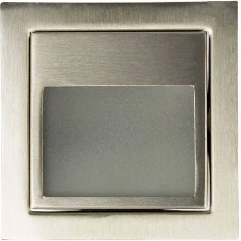 Segnapasso Da Parete LED 1.5W Da Incasso Acciaio Larry Bianco Naturale 4000K 40 Mm120º 6 Segnapasso Da Parete LED 1.5W Da Incasso Acciaio Larry Bianco Naturale 4000K 40 Mm120º - immagine 4