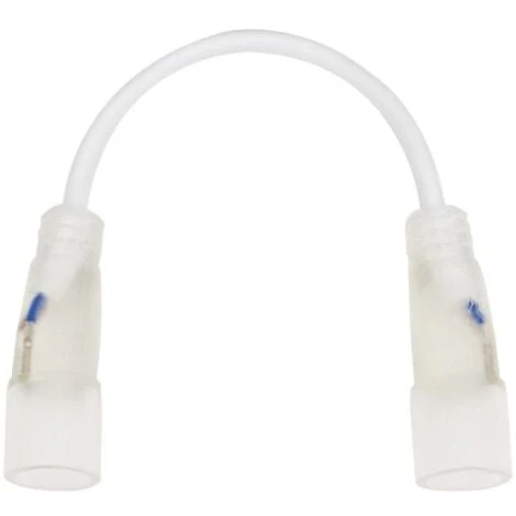 Cavo Connettore Per Striscia LED Neon Circolare 360 Flessibile Monocolore Bianco 3 Cavo Connettore Per Striscia LED Neon Circolare 360 Flessibile Monocolore Bianco