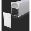 V-TAC Profilo In Alluminio In Colore Bianco Per Strip LED 2000 X 50 X 75mm SKU 2872 2 V-TAC Profilo In Alluminio In Colore Bianco Per Strip LED 2000 X 50 X 75mm SKU 2872 -Negozio al dettaglio Paulmann 67452942 1