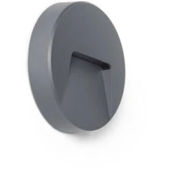 Segnapasso LED Per Esterno 3W Da Superficie Parete Circolare Nero Nilsa Bianco Caldo 2700K 32 Mm120º -Negozio al dettaglio Paulmann 67481897 4