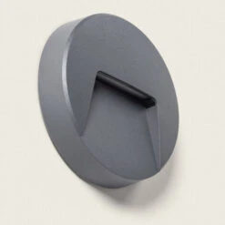 Segnapasso LED Per Esterno 3W Da Superficie Parete Circolare Nero Nilsa Bianco Caldo 2700K 32 Mm120º -Negozio al dettaglio Paulmann 67481897 5