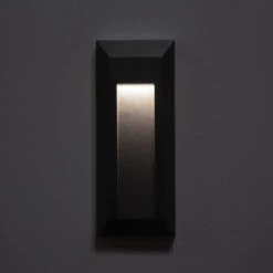 Segnapasso LED Per Esterno 1W Da Superficie Parete Rettangolare Nero Gisli Bianco Naturale 4000K 27 Mm120º -Negozio al dettaglio Paulmann 67486836 3