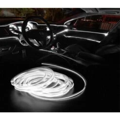 Striscia LED Interni Auto 3M Luce Decorativa Atmosfera Tagliabile Bianco 03034 -Negozio al dettaglio Paulmann 68259056 4