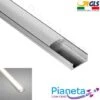 Profilo Alluminio 2M Per Strisce Strip LED Barra Rigida Profilato Copertura Opaco -Negozio al dettaglio Paulmann 68900856 1